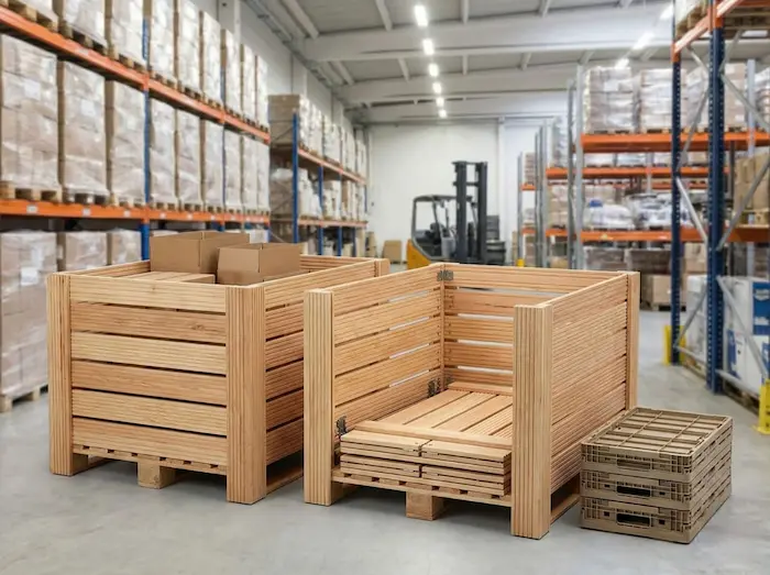 Pallet Boxes & Containers - Professional pallet solutions by PalletsMax